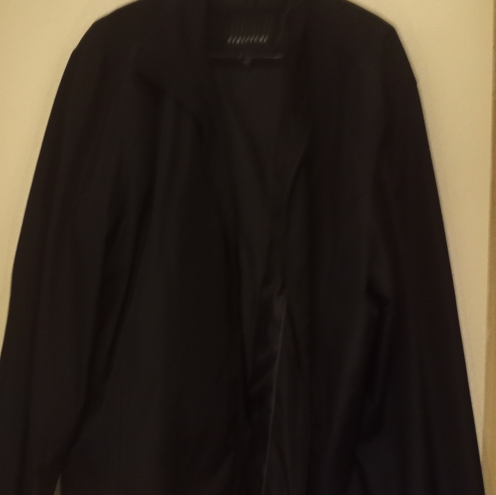 News black structure jacket windbreaker
